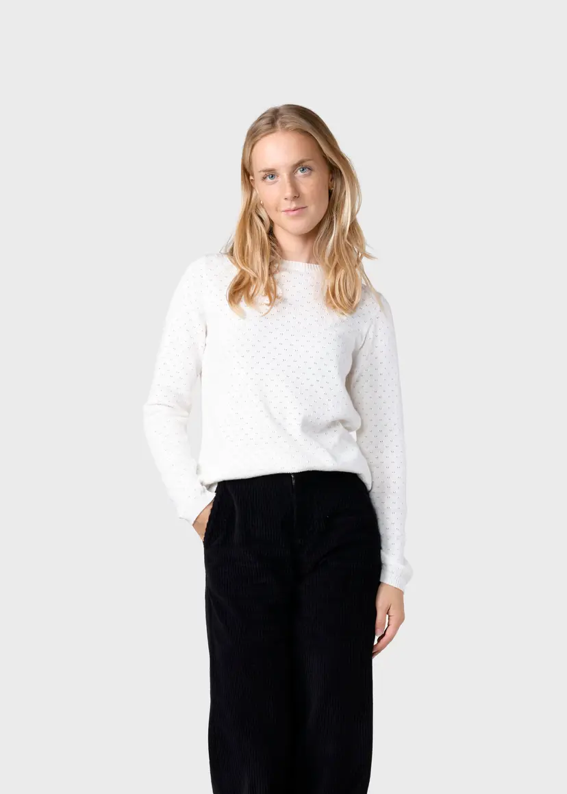 Klitmøller Collective ApS Birla knit - Cream
