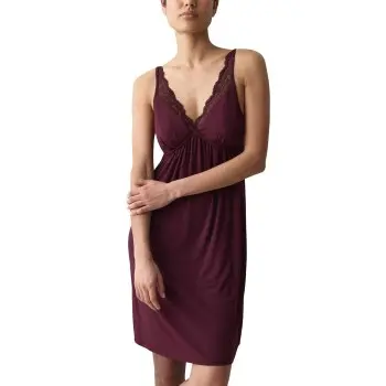 Triumph Triumph Amourette NDK Nightdress Mørkelilla modalfiber 36 Dame
