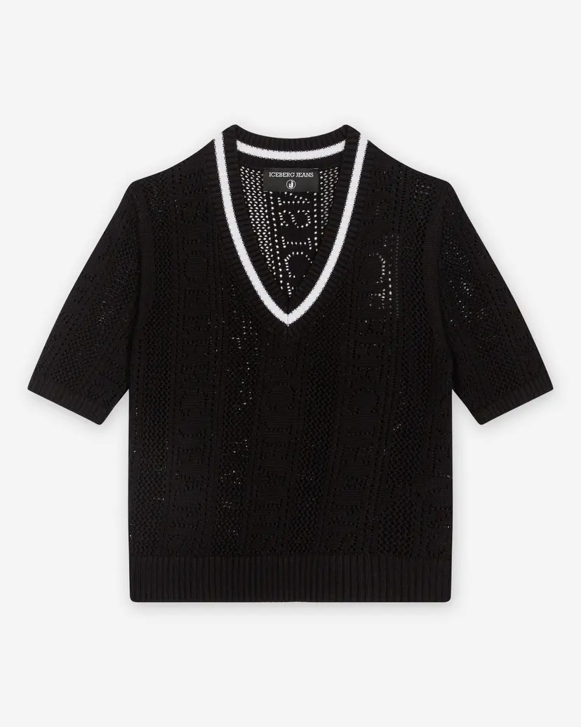 Iceberg Jeans Iceberg Jeans A2 Maglia Pullover Black Pullover