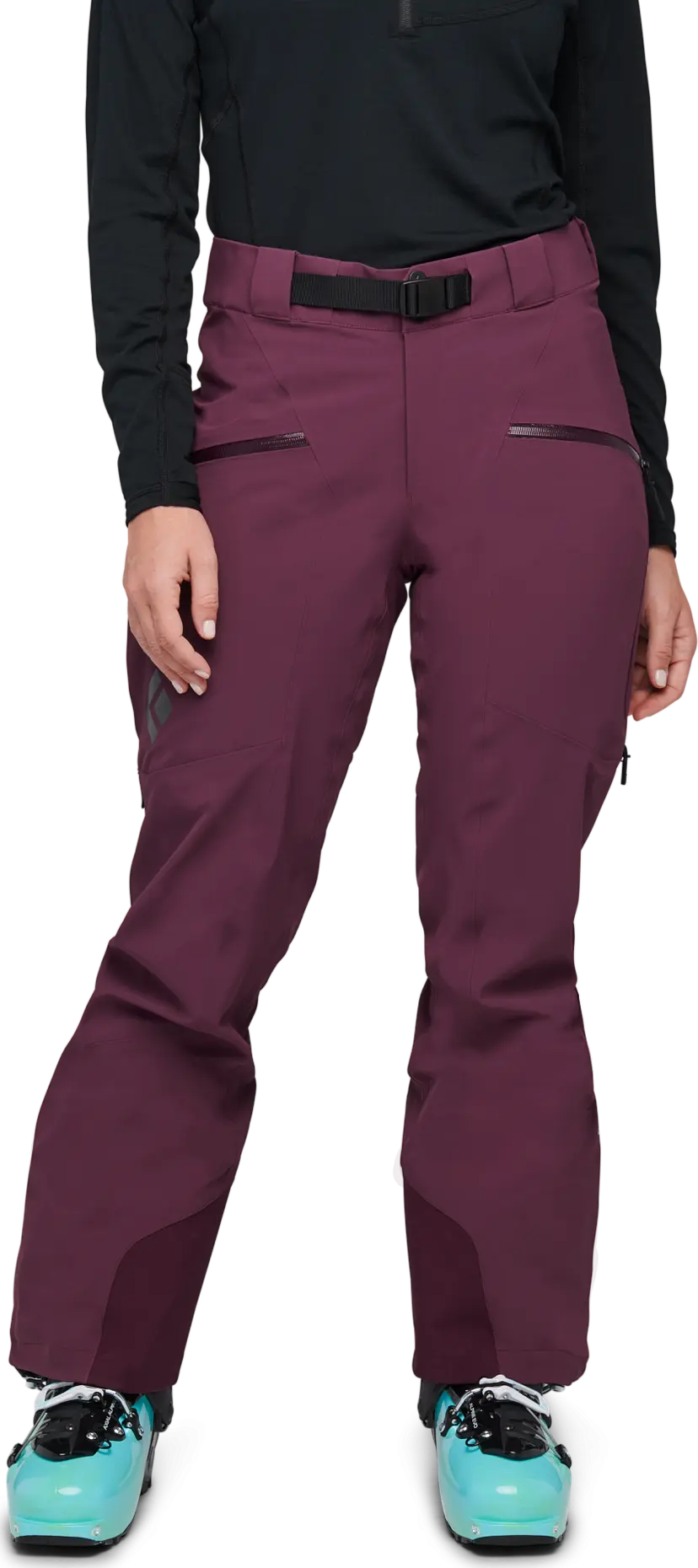 Black Diamond Black Diamond Women's Recon Stretch Ski Pants Blackberry