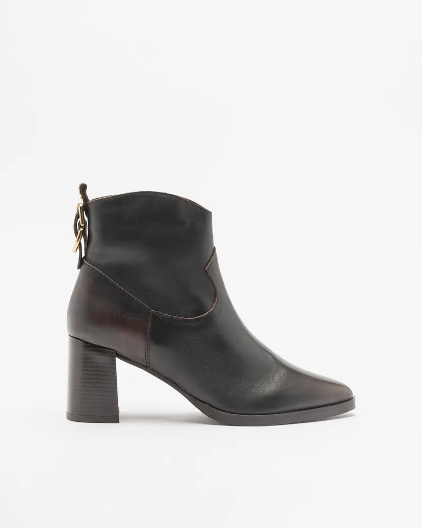 PROF PROF P2585 Brown Ankle Boots