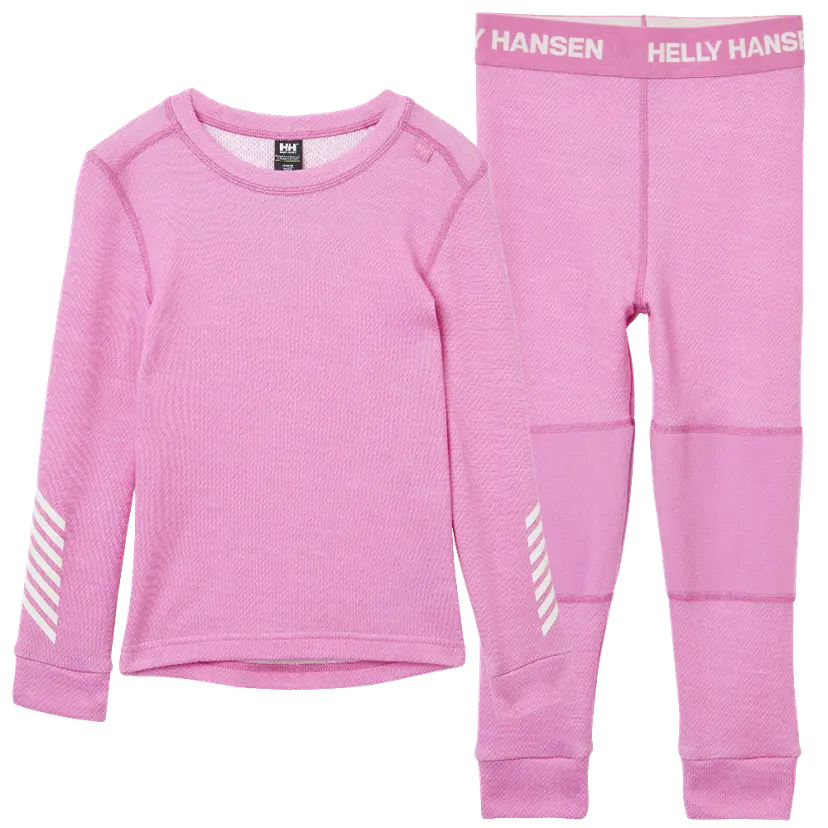 Helly Hansen Helly Hansen Lifa Merino Set Barn Meta Pink