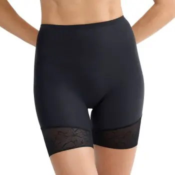Triumph Truser Comfort Contour Mid-Thigh Panty Svart Large Dame