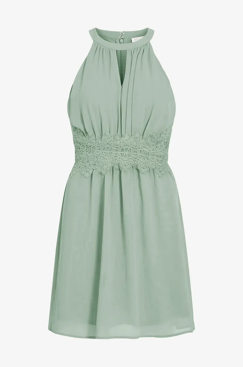 Vila Kjole viMilina Halterneck Dress - Grønn
