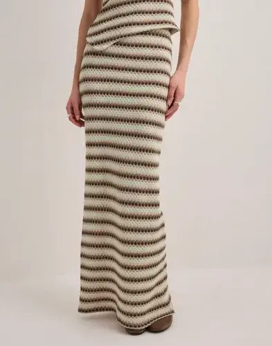Nelly Nelly - Brun - In Love Maxi Skirt