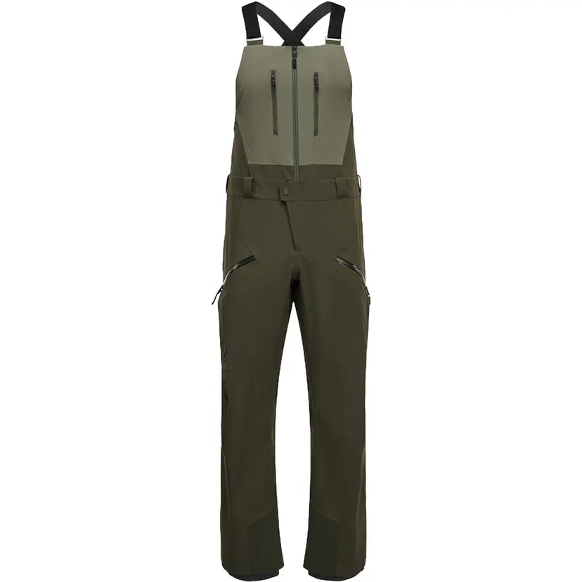 Black Diamond Black Diamond M's Recon Stretch Bibs Tundra-Dark Moss