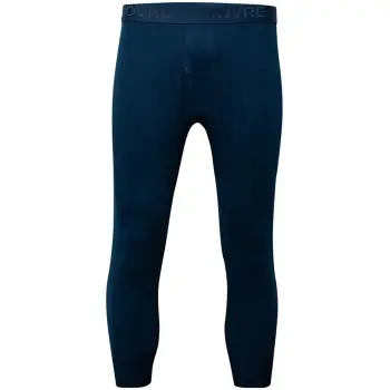 Dovre Dovre Three Quarter Long Johns Mørkblå bomull Medium Herre