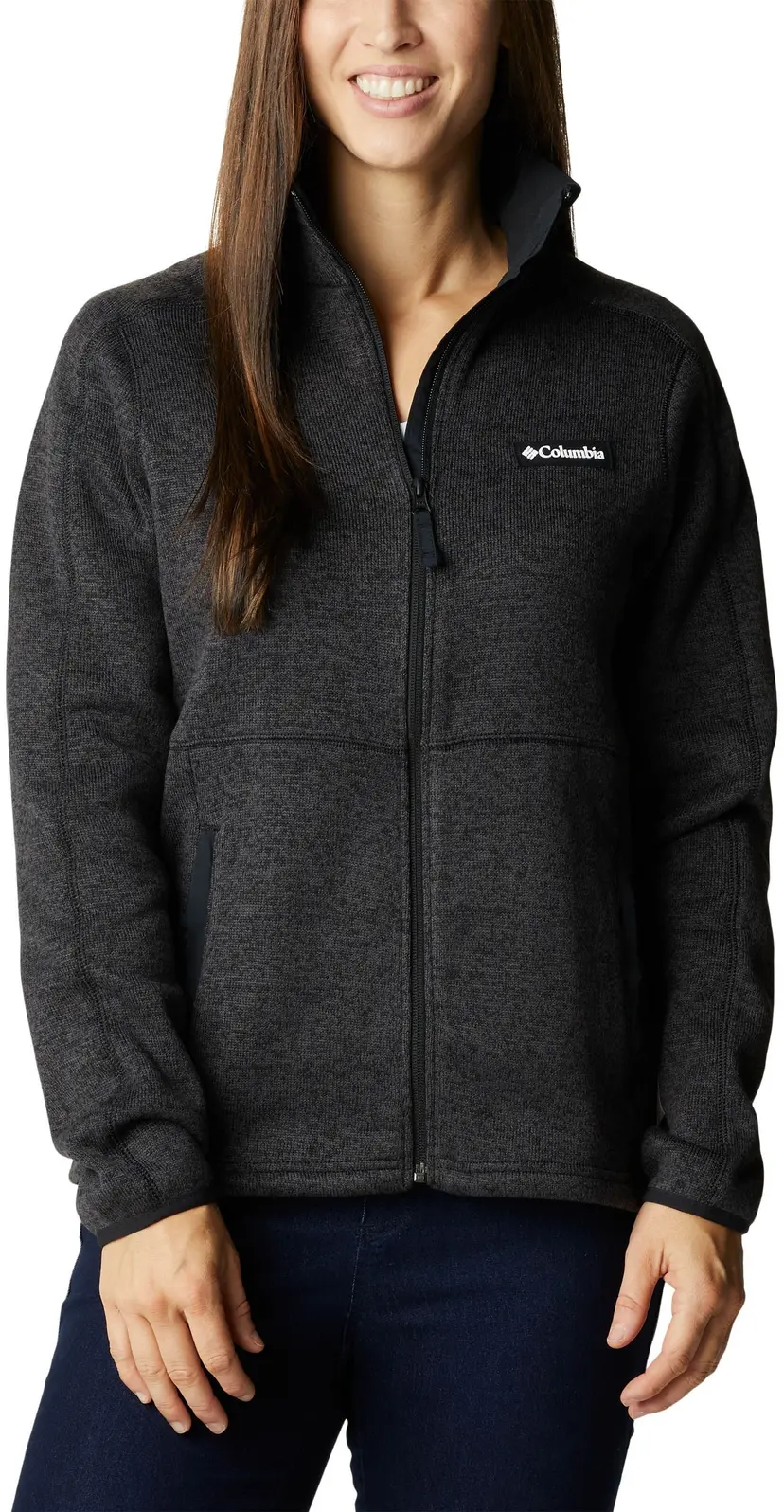 Columbia Columbia W's Sweater Weather Full Zip Heather/Black