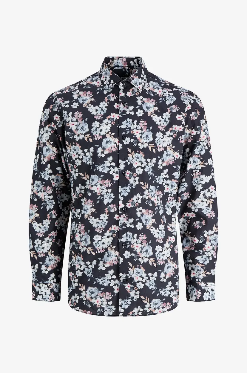 Jack & Jones Skjorte Jprblaparker Print L/S Shirt - Blå
