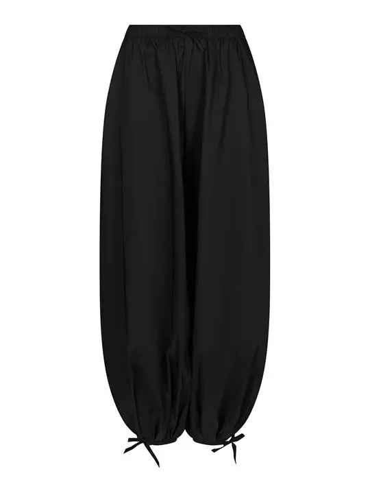 Neo Noir Neo Noir - Roxane Balloon Poplin Pants - Black