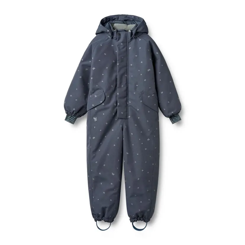 Wheat Wheat, Snowsuit Miko, Greyblue Letters