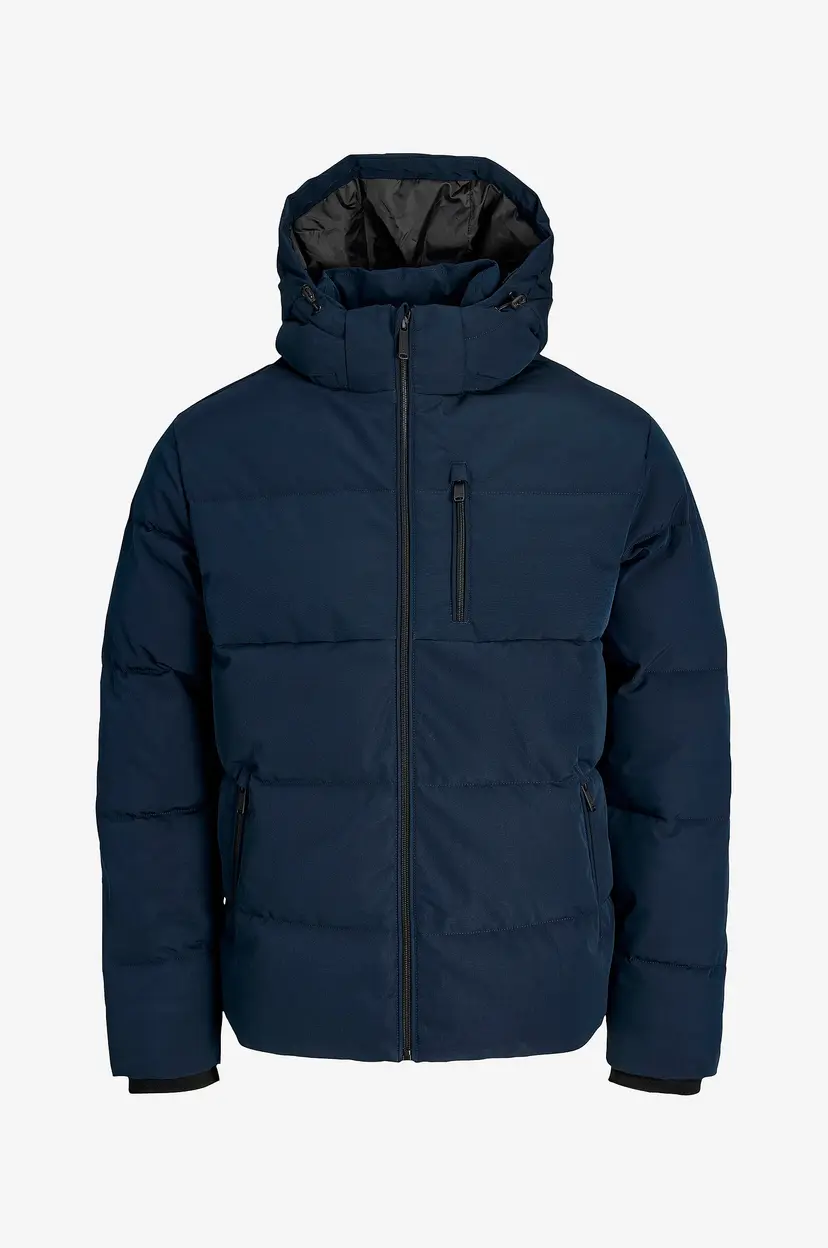 Jack & Jones Plus Pufferjakke Jjebecks Puffer SN Pls - Blå