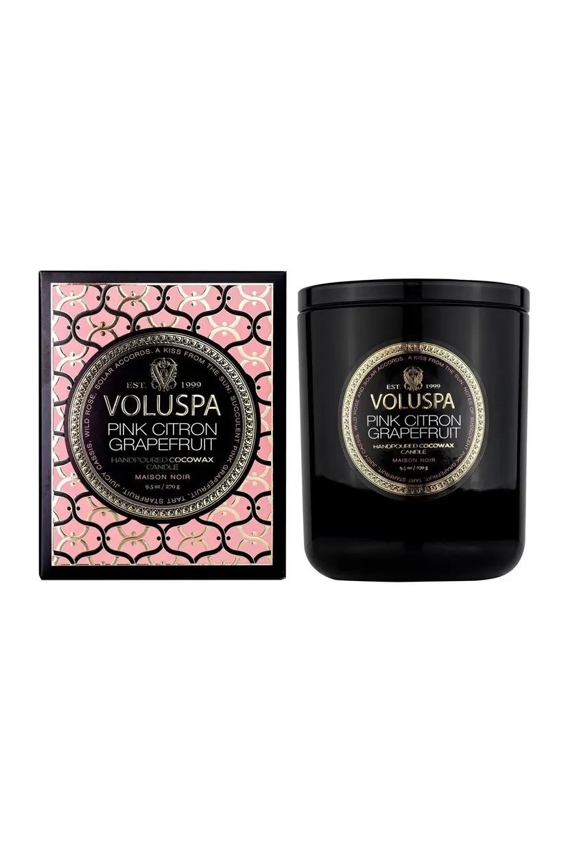 VOLUSPA Classic Boxed Candle 270g - Pink Citron Grapefruit