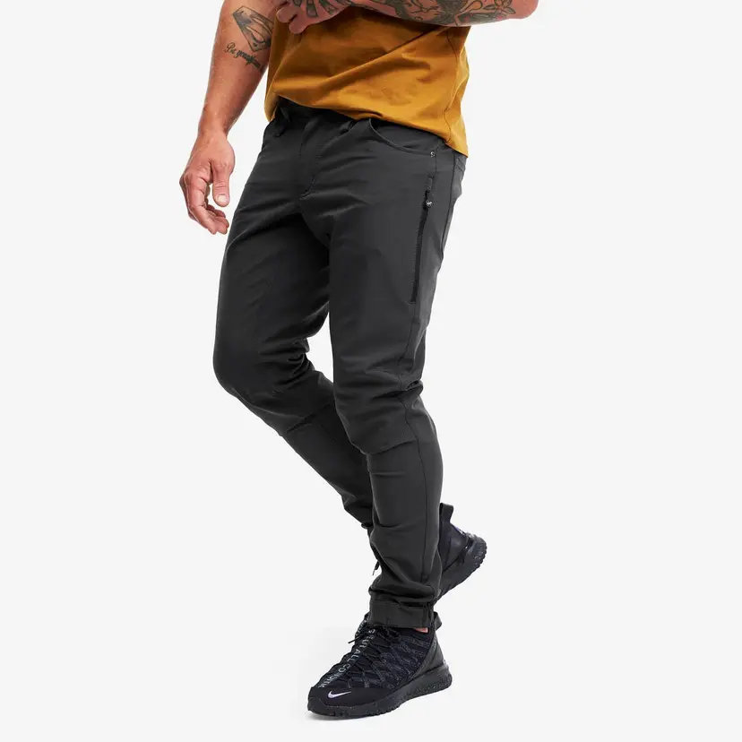 RevolutionRace Explorer Outdoor Jeans Herre Anthracite