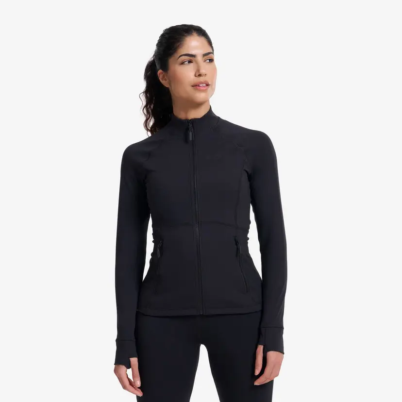 RevolutionRace Paragon Soft Full-Zip Jacket Dame Black