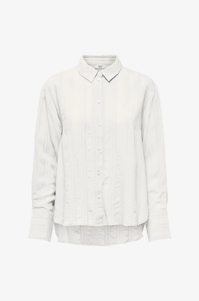 JDY Skjorte jdyDanny L/S Loose Wvn - Hvit