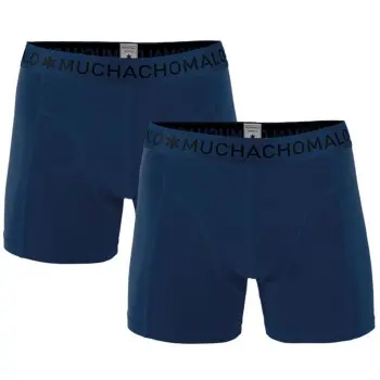 Muchachomalo Muchachomalo 2P Solid Boxer UPP1 Marine bomull XX-Large Herre