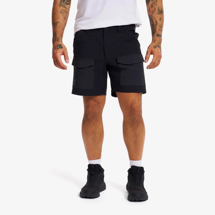 RevolutionRace Coast Cargo Shorts Herre Black