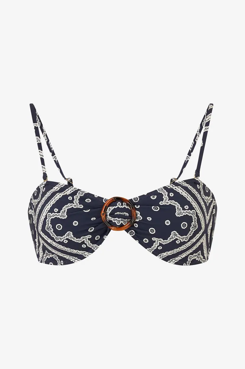 By Malina Bikini BH Viola Bamboo-ring Bandeau - Flerfarget