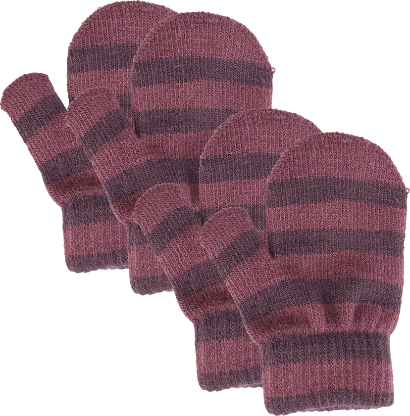 Lindberg Lindberg Kids' Fjugesta Magic Mitten 2-Pack Dry Rose