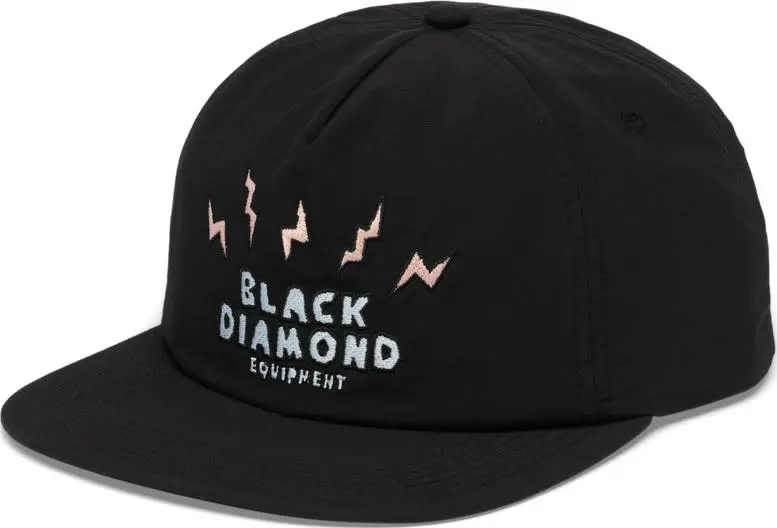 Black Diamond Black Diamond Men's Synthetic Surf Hat Black-lightning Bolts