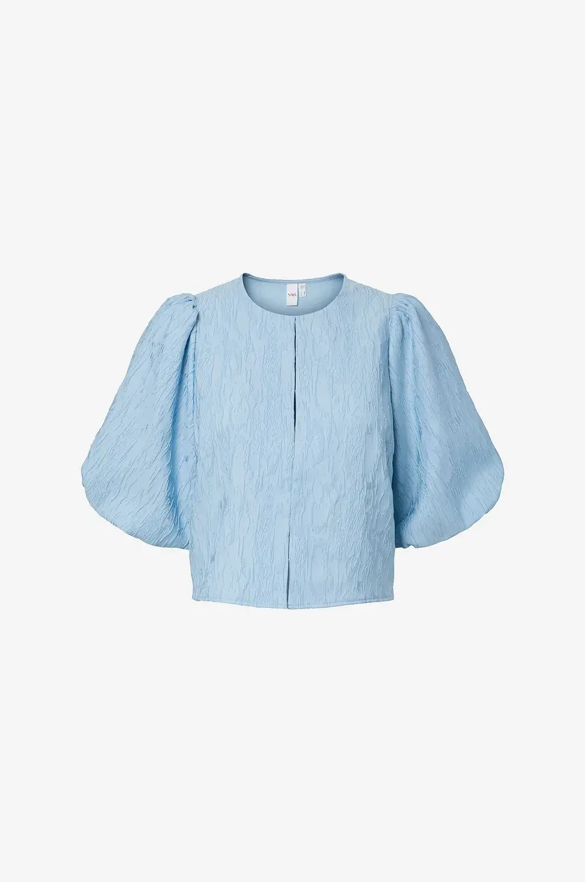 Y.A.S Bluse yasMinu 2/4 - Blå