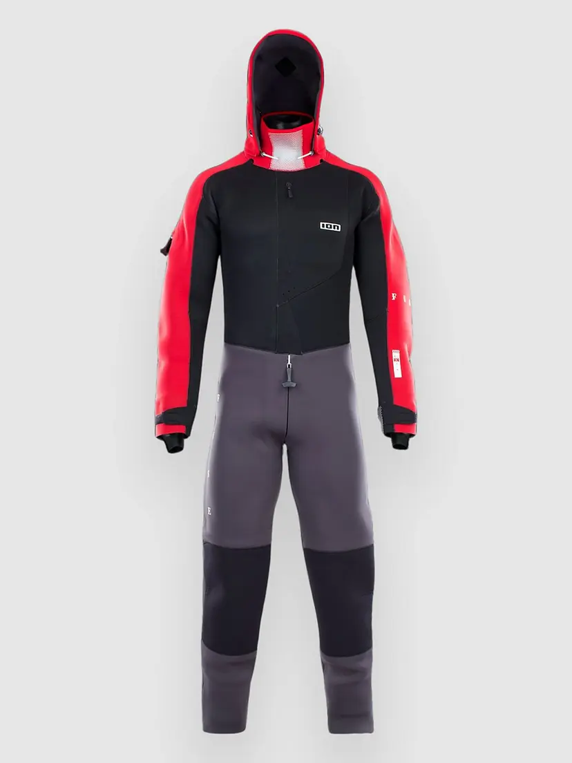 ION Ion Fuse Drysuit 4/3 Back Zip DL Våtdrakt svart