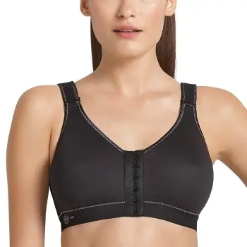 Anita Anita BH Active Front Closure Sports Bra Svart A 65 Dame