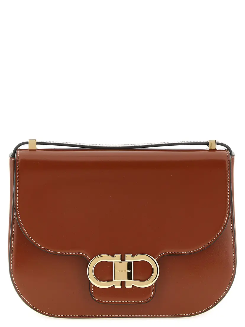 Ferragamo FERRAGAMO Skuldervesker – Brun