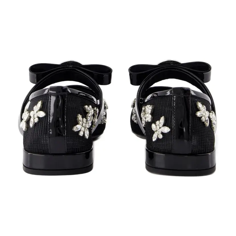 Versace Versace Ballerinasko – Svart