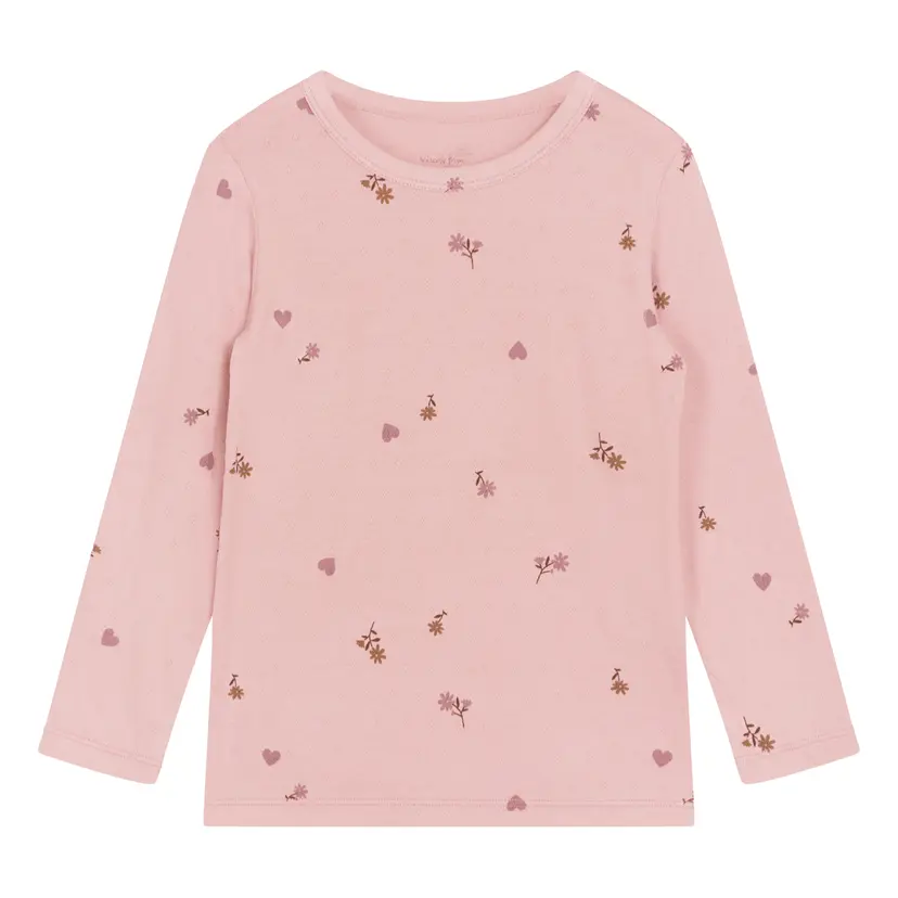 Hust and Claire Hust and Claire - Genser Bambus Austin Flower Heart Dusty Rose
