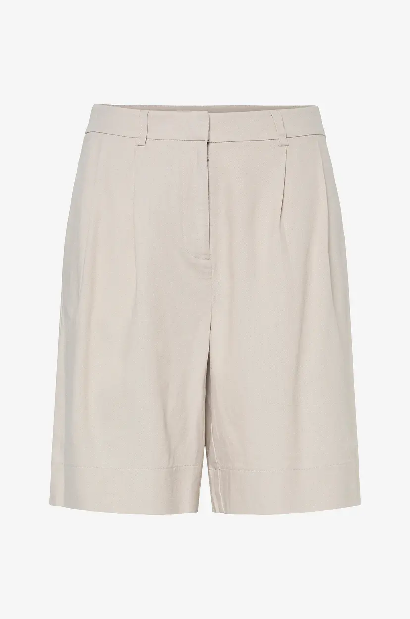 Pieces Shorts pcTiki HW Bermuda Shorts - Beige