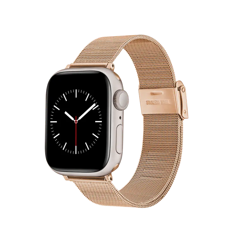 Daniel Wellington Rose Gold Smartwatch Strap Mesh | DW