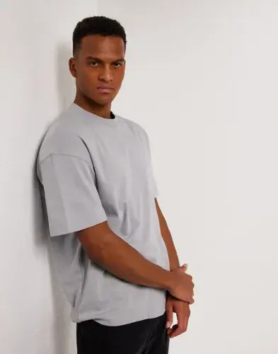 Jack & Jones Jack & Jones Jjeurban Edge Tee Ss O-Neck Noos T-Shirt & Singletter Grå