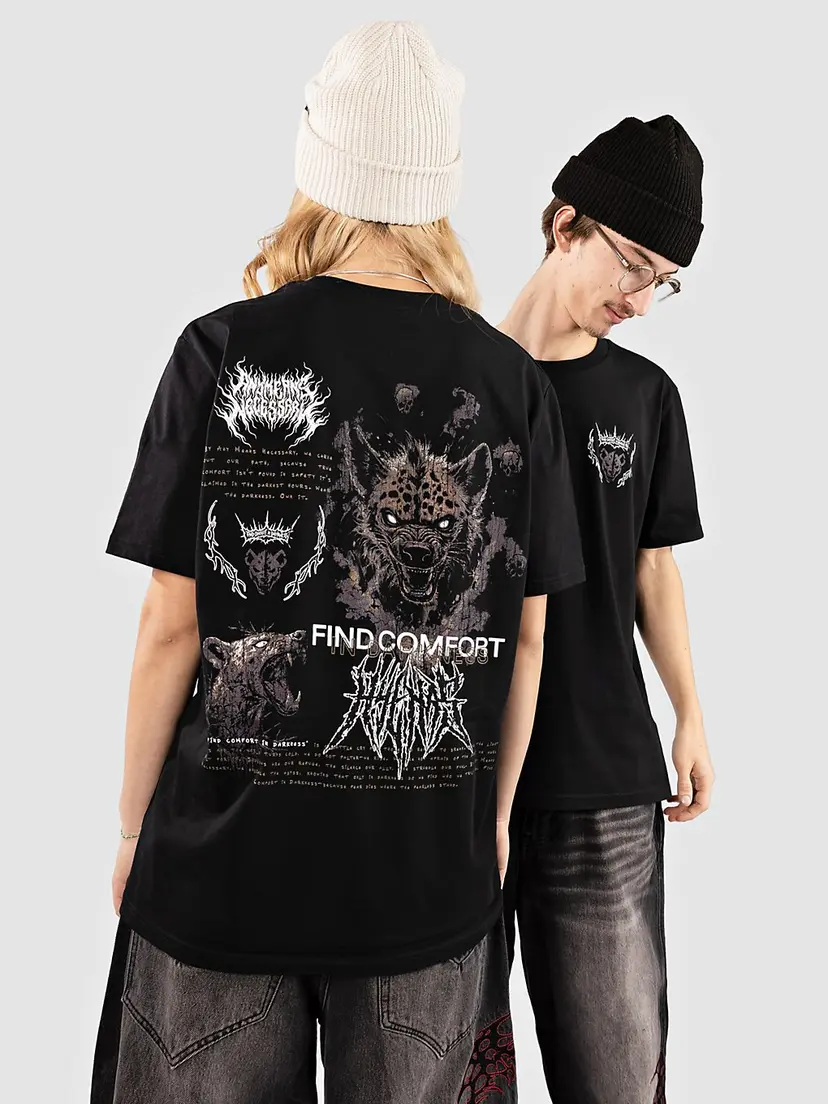Any Means Necessary Any Means Necessary Mantra T-skjorte svart