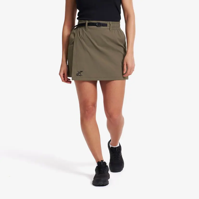 RevolutionRace Sierra Hiking Skirt Dame Light Moss Gray