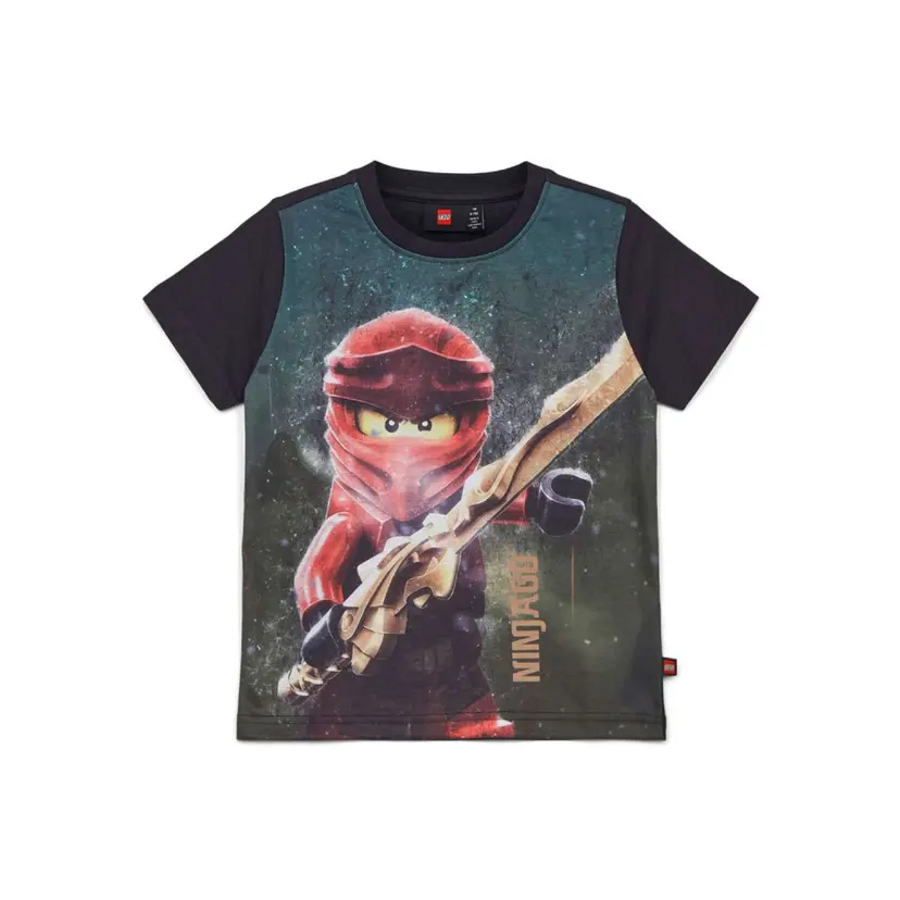 LEGO Kidswear LEGO Ninjago kortermet t-skjorte, Sort