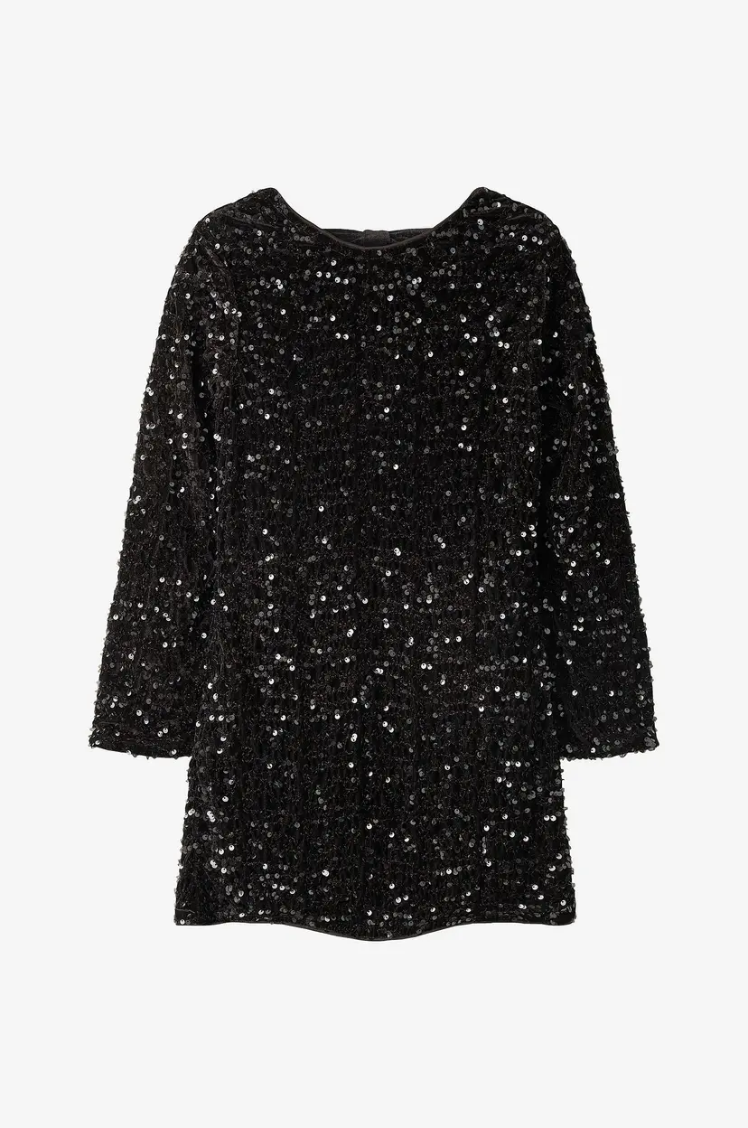 NAME IT Plajettkjole nkfRusitta LS Dress - Rød
