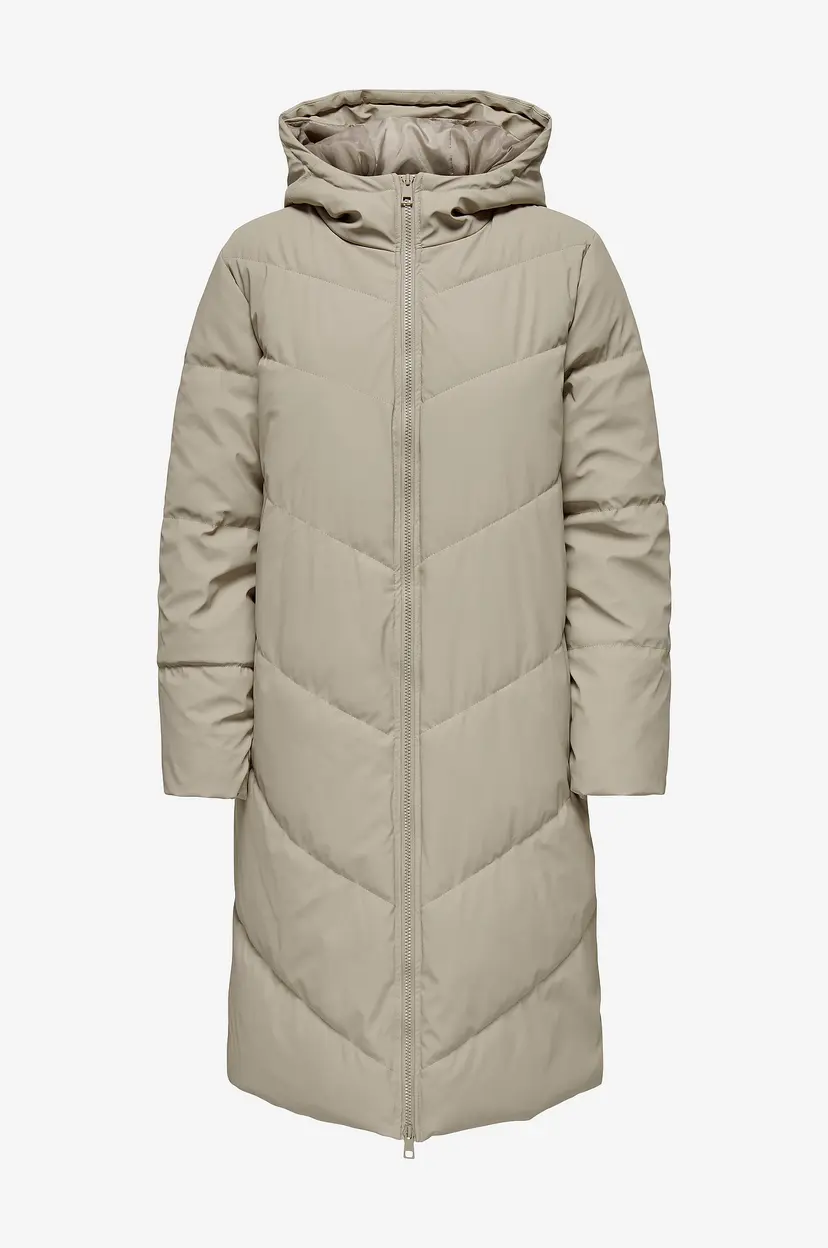 JDY Kåpe jdyUlrikka Water Repellent Puffa Otw - Beige