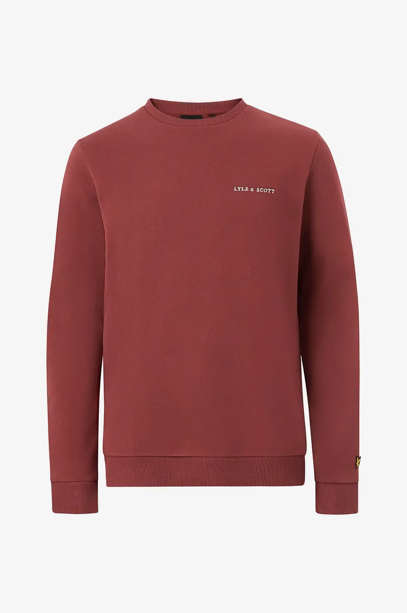 Lyle & Scott Collegegenser - Rød