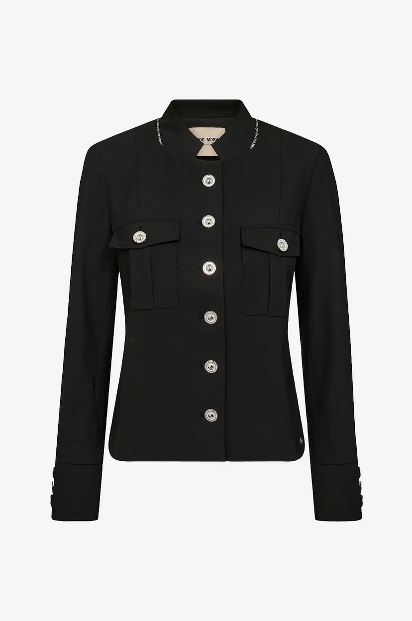 Mos Mosh Jakke mmSelbys Piet Jacket - Svart