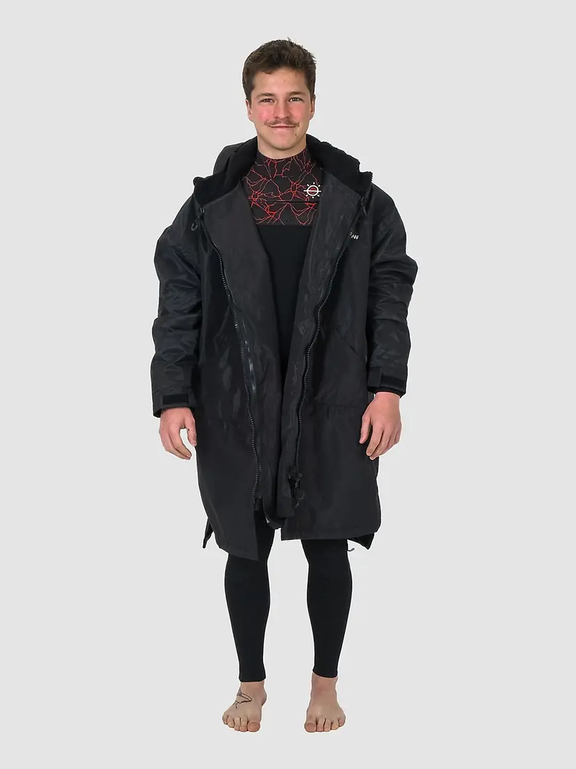 Mellow Sea Mellow Sea Poncho Dry Stop Poncho svart