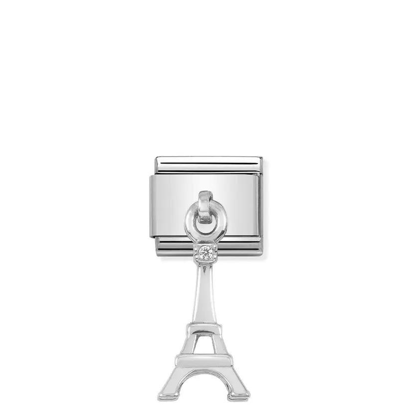 Nomination Charm Eiffel Tower Silver