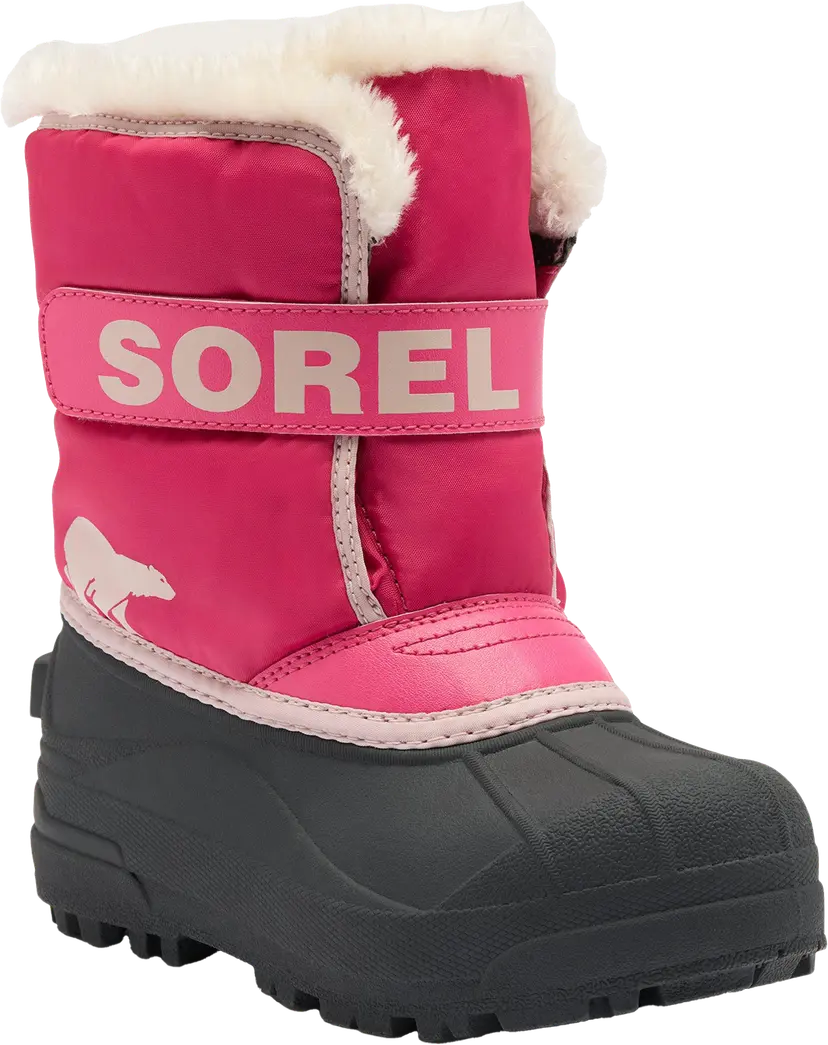 Sorel Sorel Kid´s Little Kids Snow Commander Ultra Pink, Pink Salt