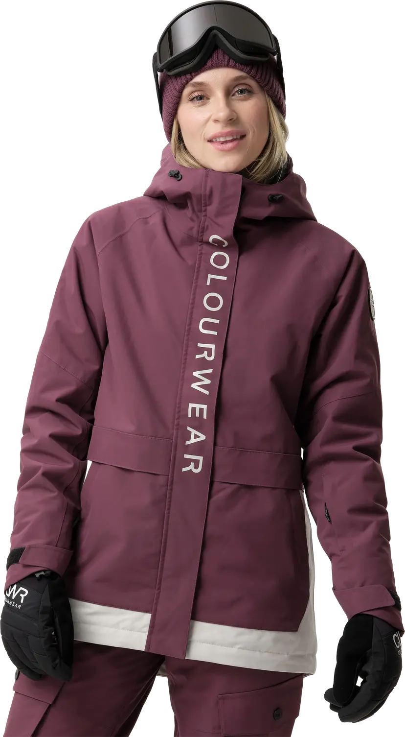 ColourWear ColourWear Women´s  Signature Jacket Deep Cherry