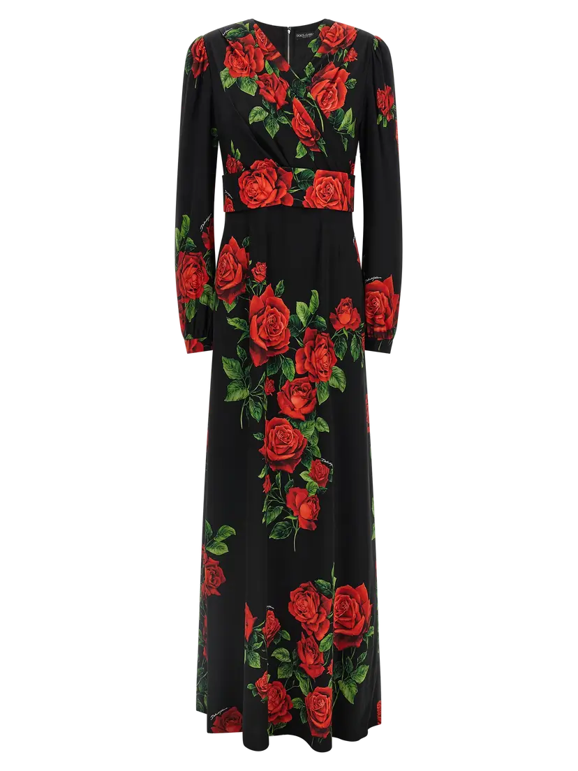 Dolce & Gabbana Dolce & Gabbana Maxikjoler – Rød