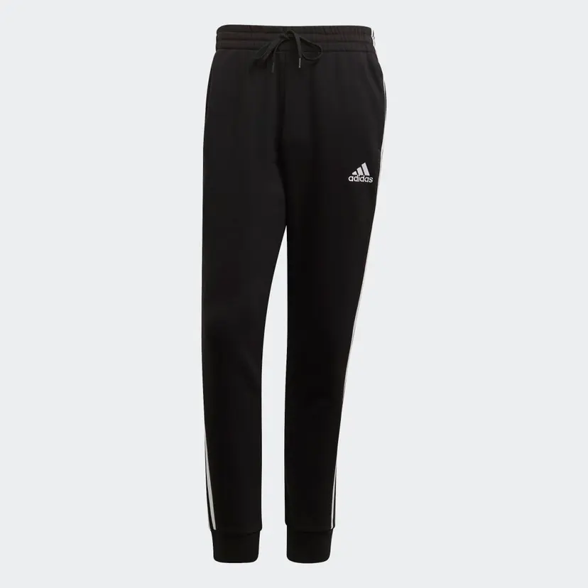 Adidas Essentials Fleece Tapered Cuff 3-Stripes Bukse