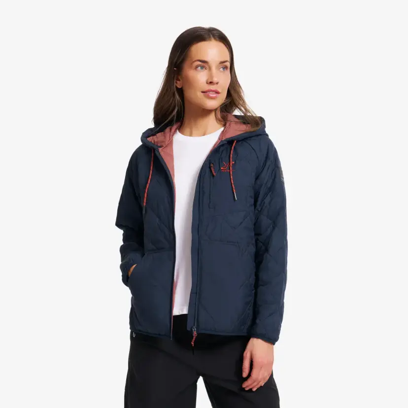 RevolutionRace Tapa Quilt Insulated Jacket Dame Deep Navy
