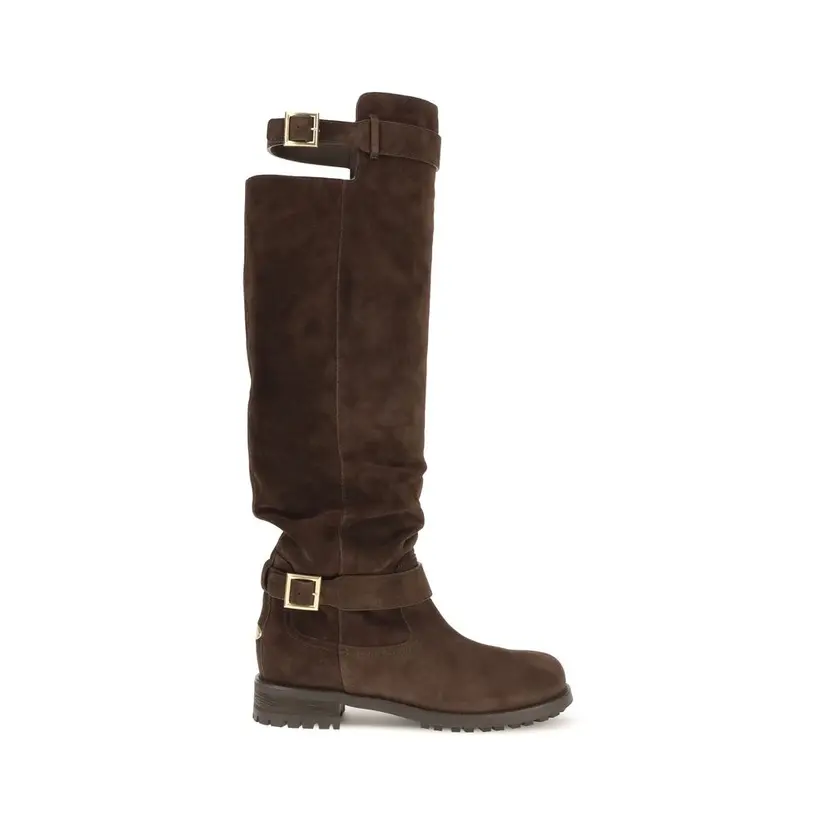 Jimmy Choo Jimmy Choo Høye støvletter – Brun