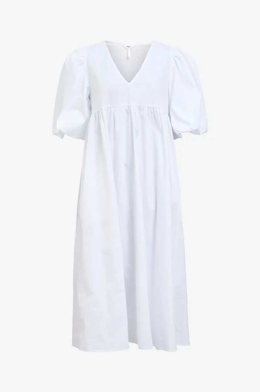 Object Collectors Item Kjole objPaige 2/4 Dress 138 Div - Hvit